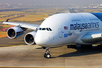 9M-MNF - Malaysia Airlines Airbus A380
