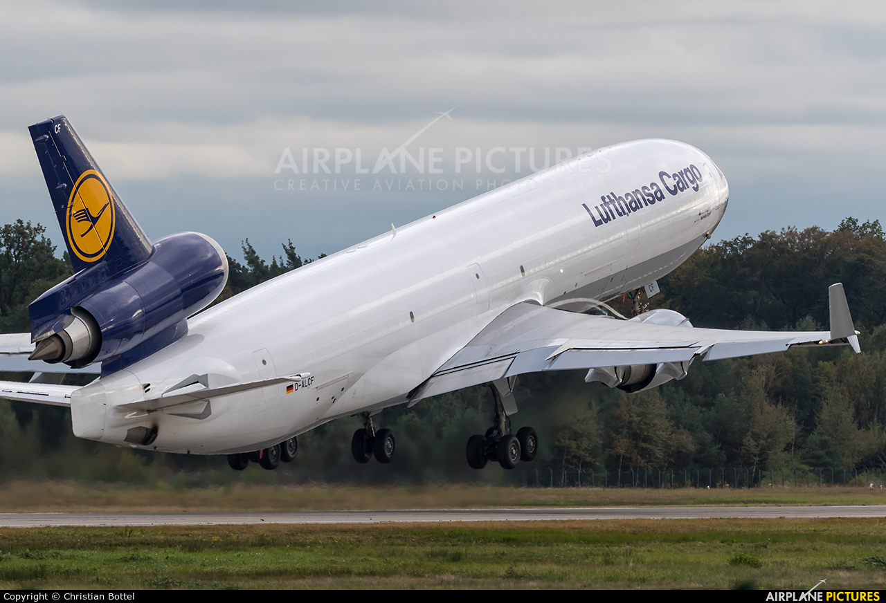 Lufthansa Cargo D-ALCF aircraft at Frankfurt