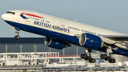 G-VIIB - British Airways Boeing 777-200