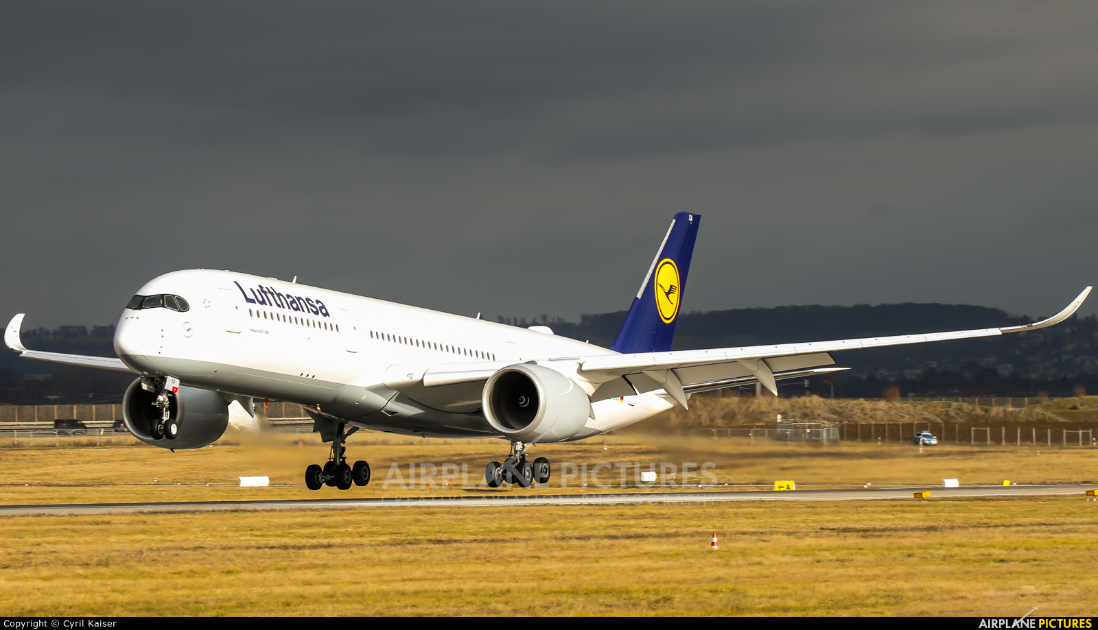 Lufthansa D-AIXA aircraft at Stuttgart