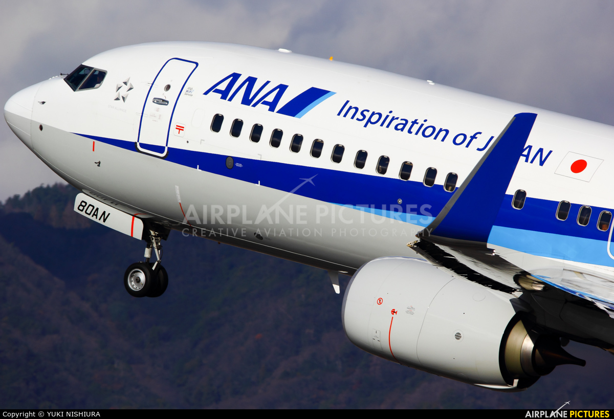 ANA - All Nippon Airways JA80AN aircraft at Osaka - Itami Intl