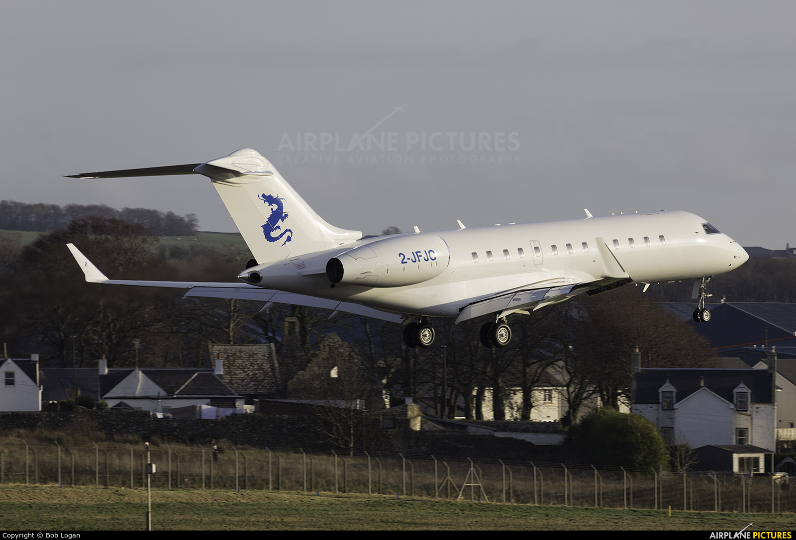 Private 2-JFJC aircraft at Prestwick
