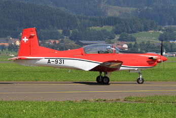A-931 - Switzerland - Air Force Pilatus PC-7 I & II