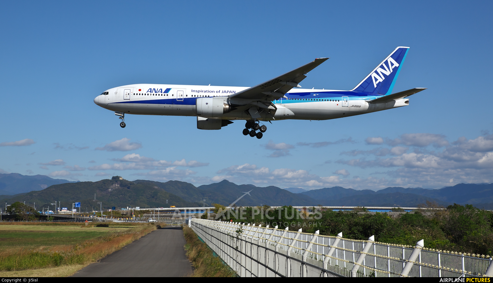 ANA - All Nippon Airways JA8968 aircraft at Kōchi