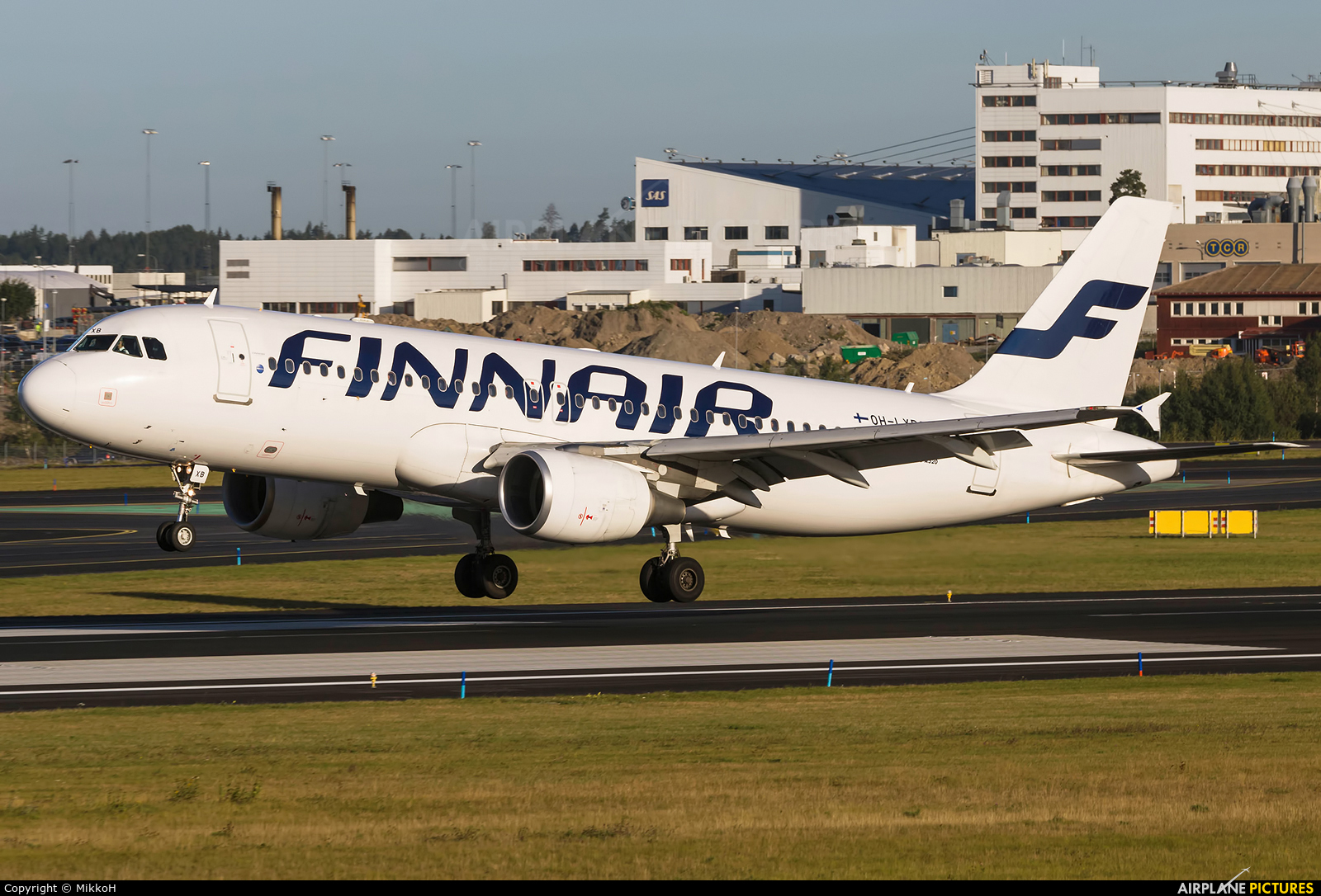 Finnair OH-LXB aircraft at Stockholm - Arlanda