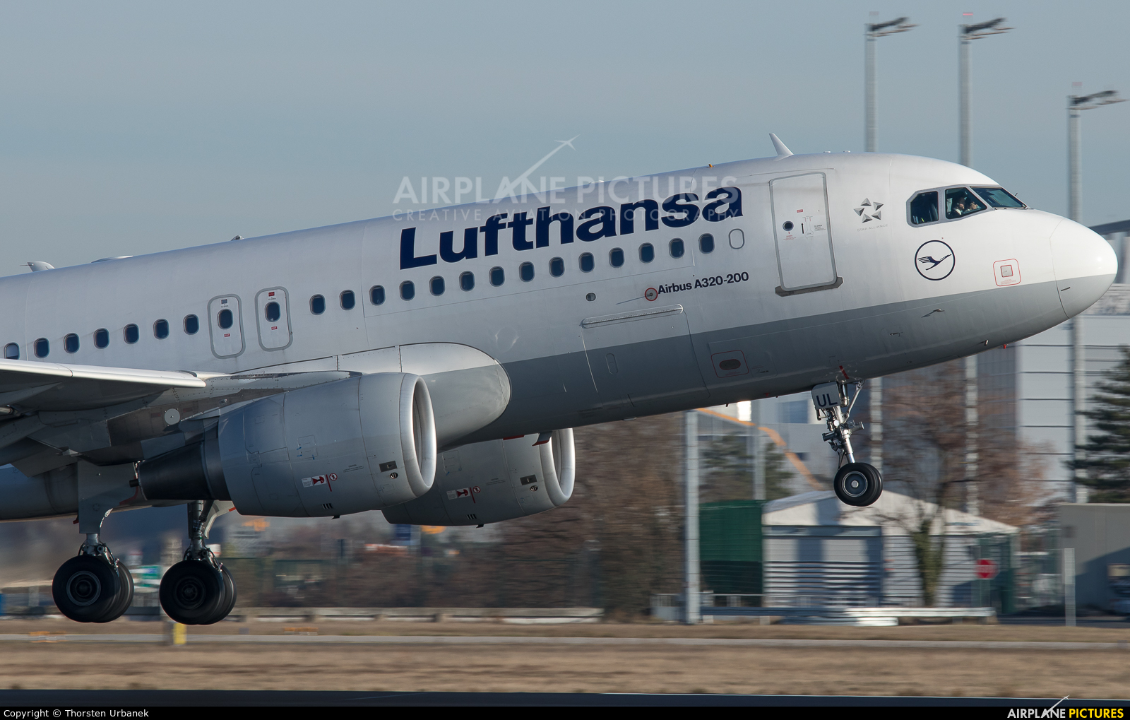 Lufthansa D-AIUL aircraft at Frankfurt