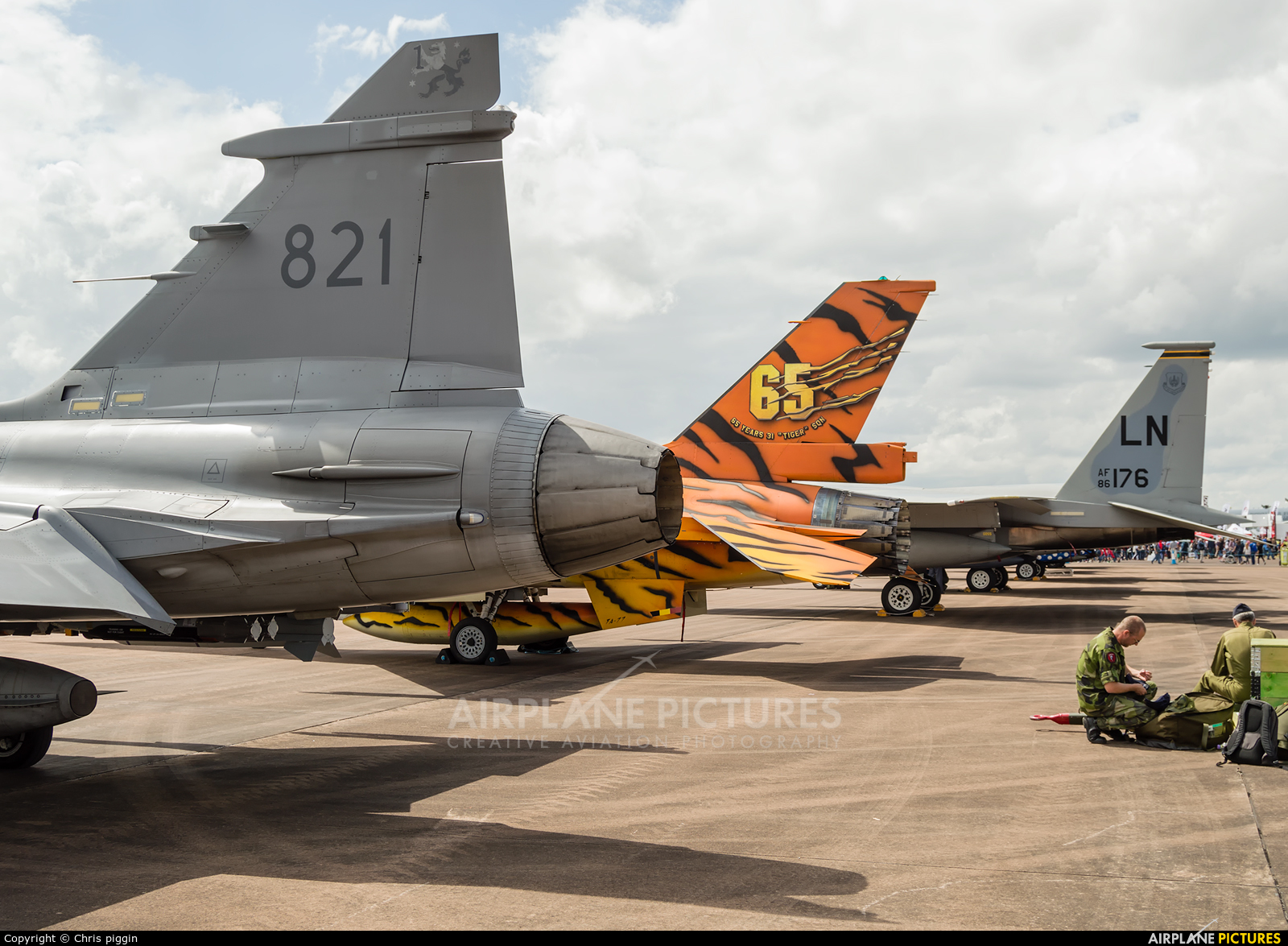 Sweden - Air Force 39821 aircraft at Fairford