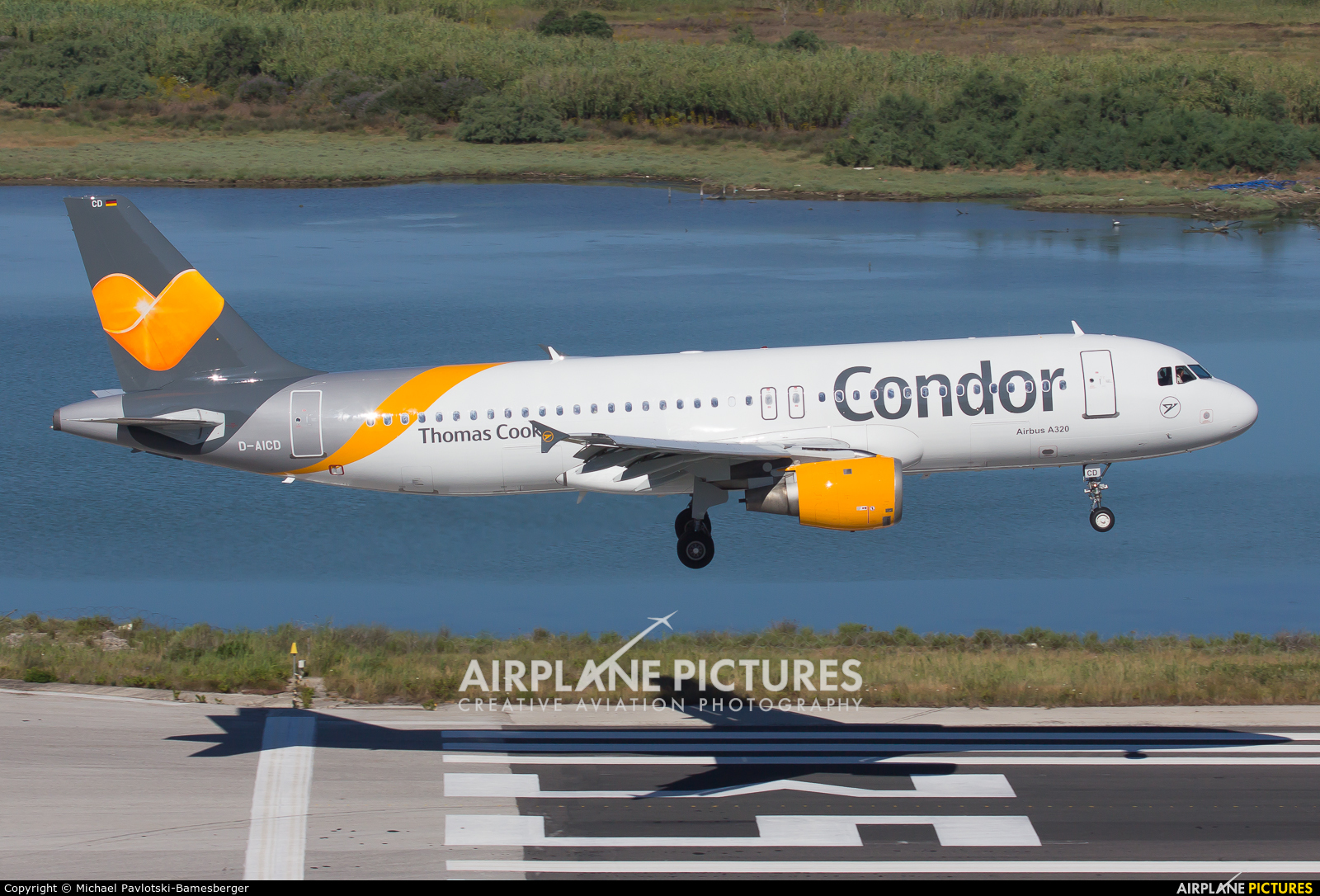Condor D-AICD aircraft at Corfu - Ioannis Kapodistrias