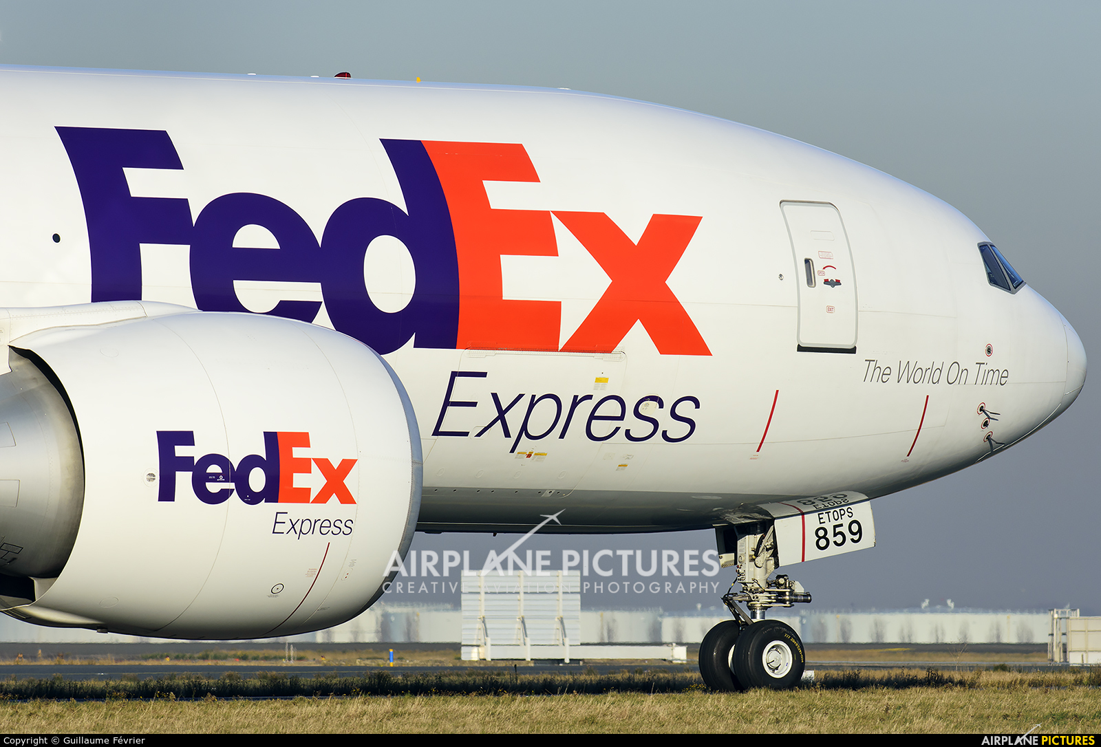 FedEx Federal Express N859FD aircraft at Paris - Charles de Gaulle