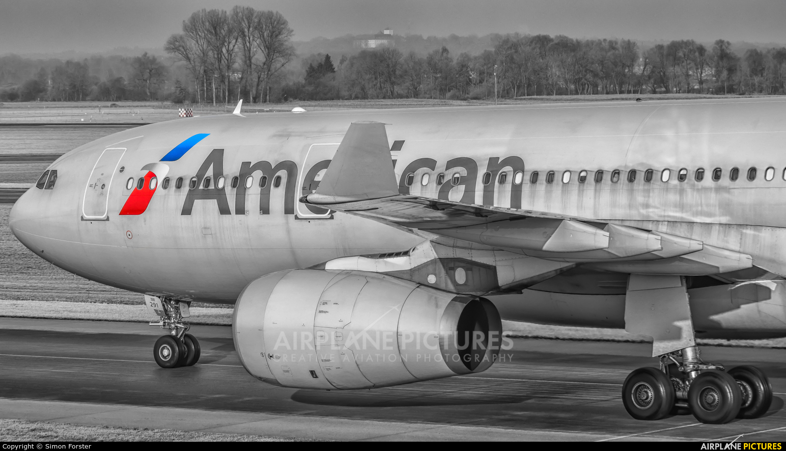 American Airlines N291AY aircraft at Munich
