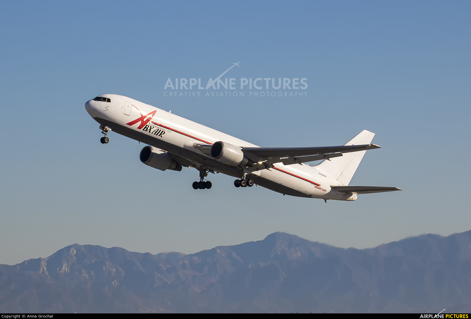 ABX Air N362CM aircraft at Los Angeles Intl