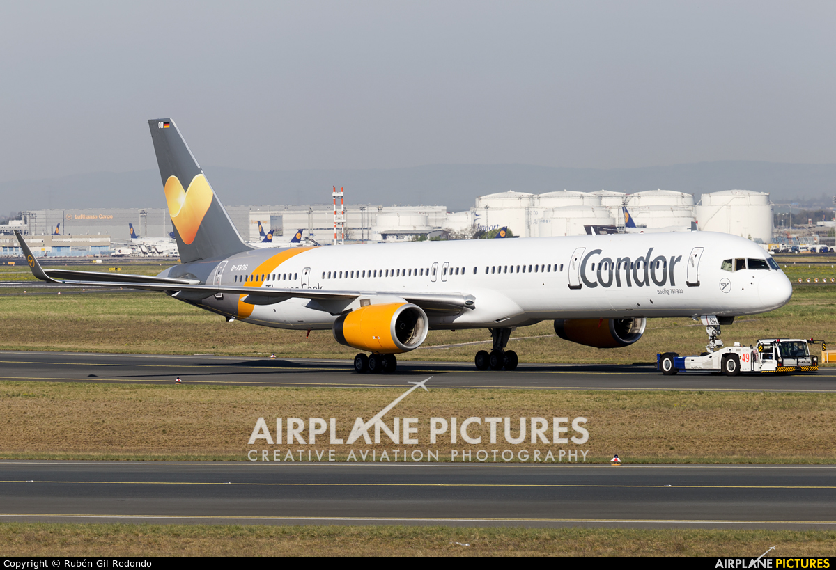 Condor D-ABOH aircraft at Frankfurt