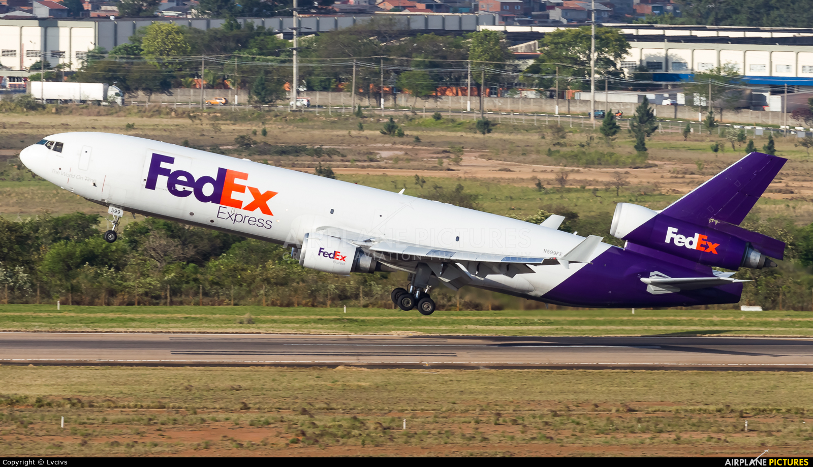 FedEx Federal Express N599FE aircraft at Campinas - Viracopos Intl