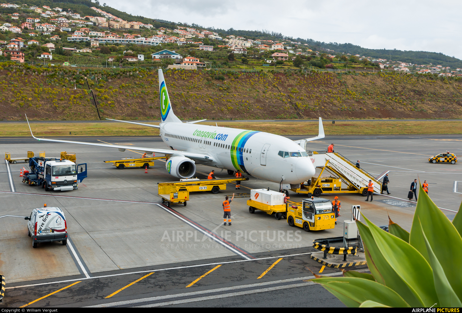 Transavia France F-GZHL aircraft at Madeira