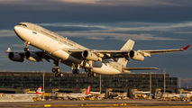 Qatar Amiri Flight A340 visit to Vienna title=
