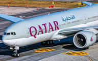 A7-BBF - Qatar Airways Boeing 777-200LR aircraft