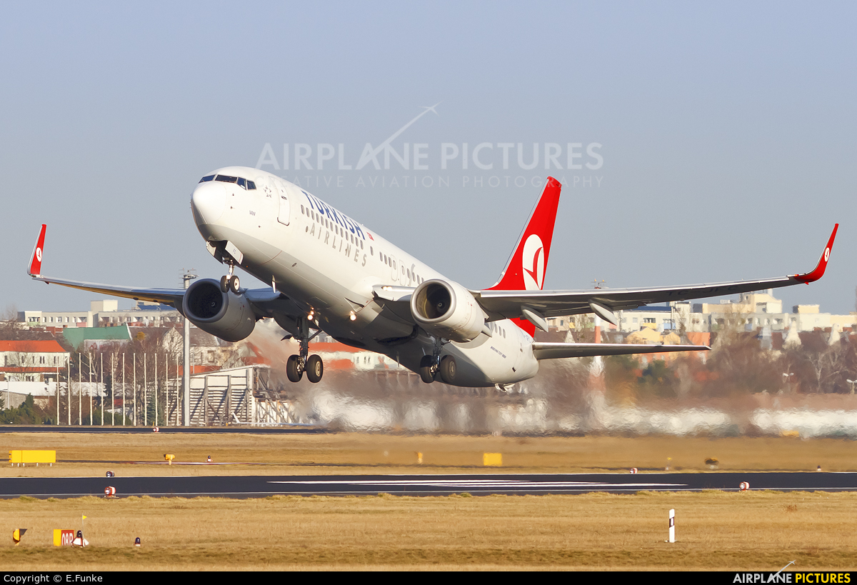 Turkish Airlines TC-JFC aircraft at Berlin - Tegel