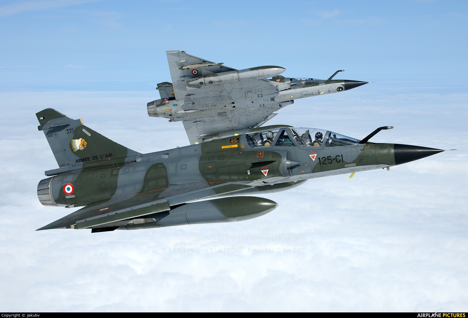 France - Air Force 335 aircraft at In Flight - England
