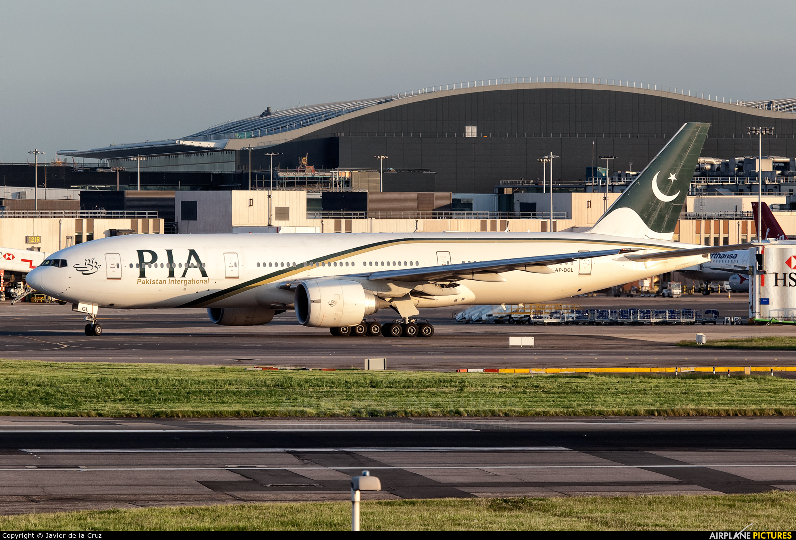 PIA - Pakistan International Airlines AP-BGL aircraft at London - Heathrow