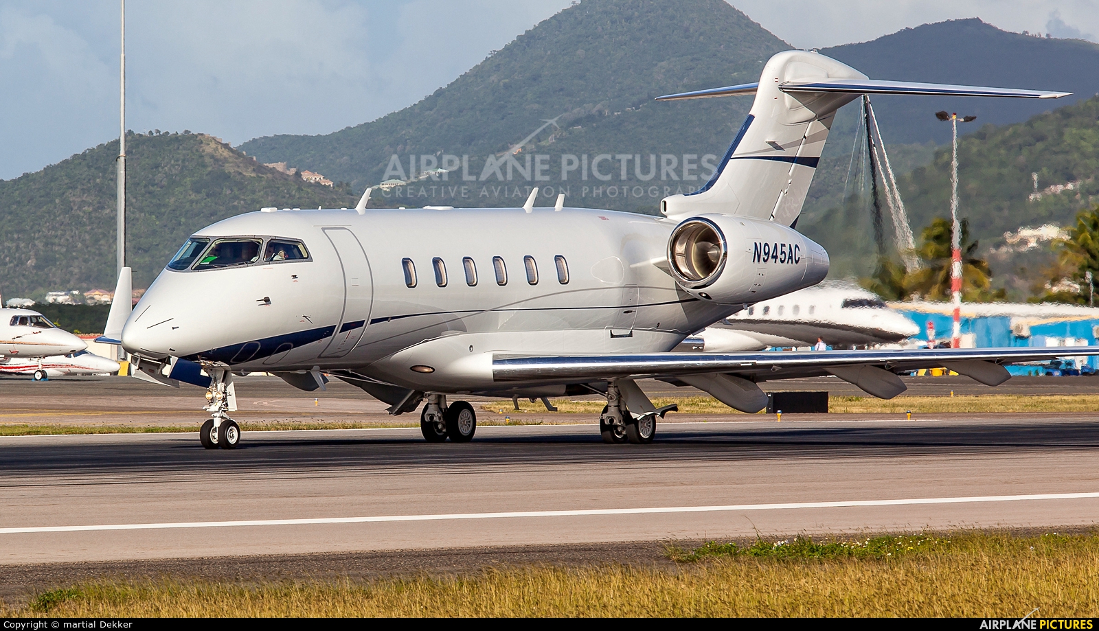 Private N945AC aircraft at Sint Maarten - Princess Juliana Intl