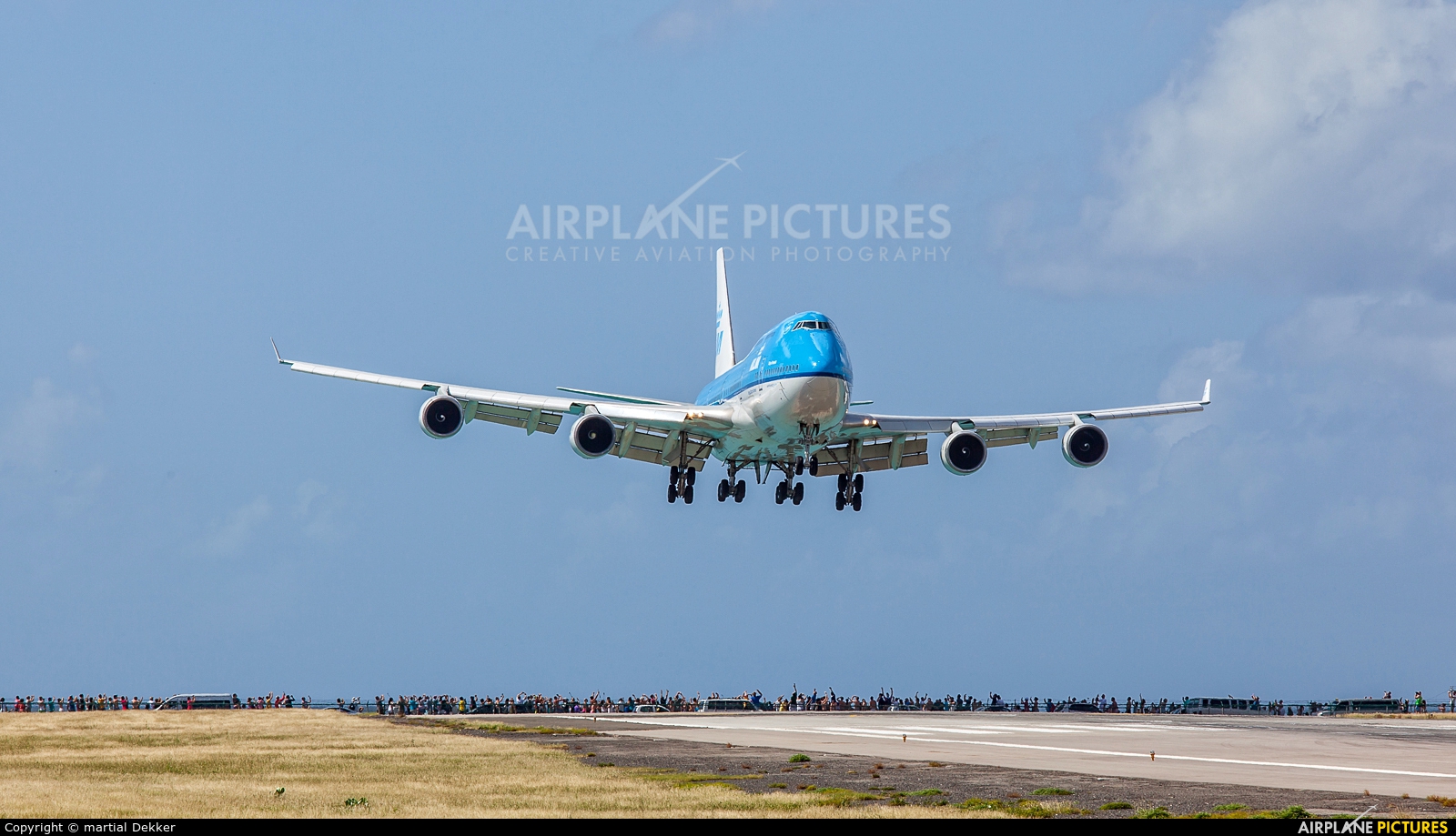 KLM PH-BFN aircraft at Sint Maarten - Princess Juliana Intl