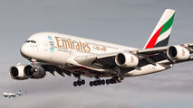 A6-EDP - Emirates Airlines Airbus A380 aircraft