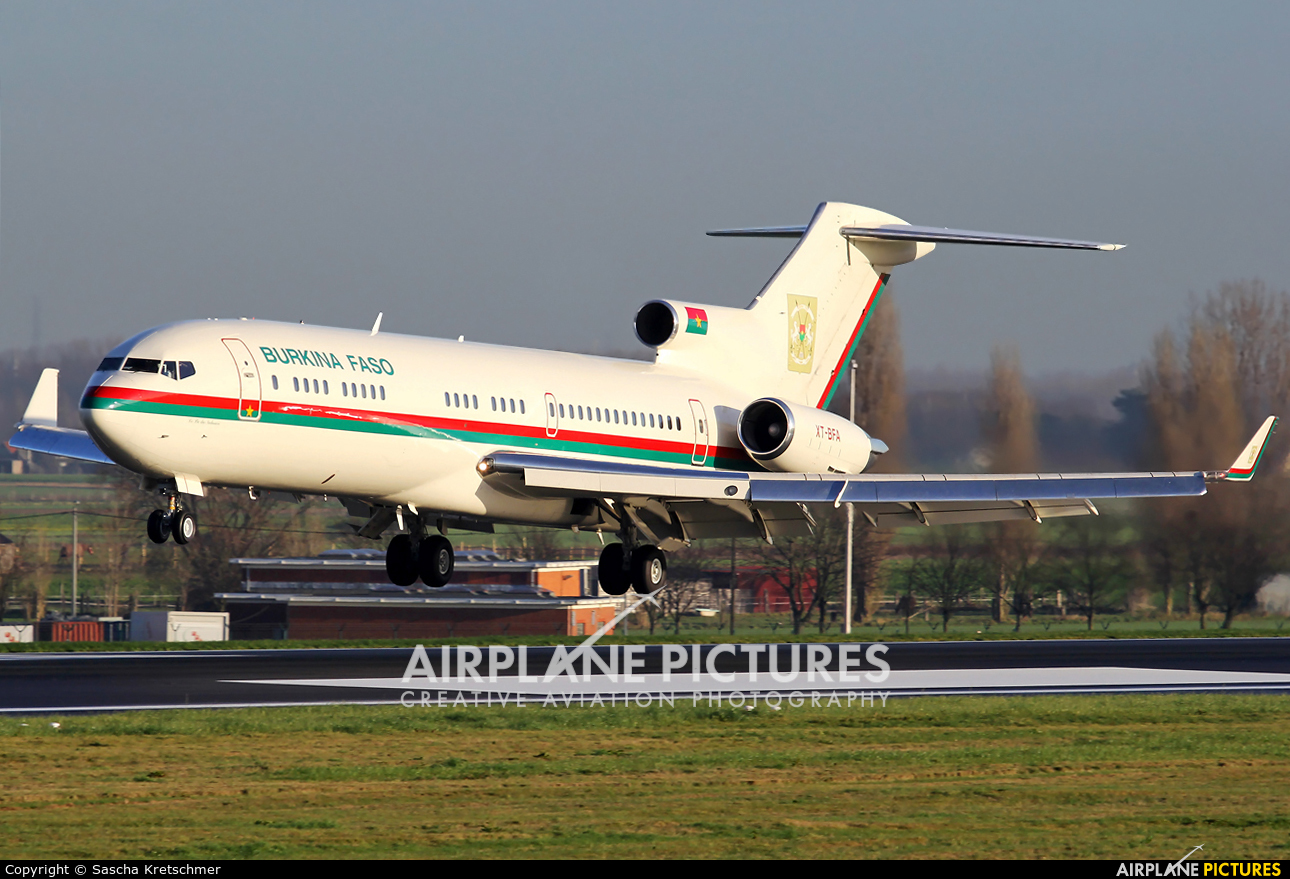 Burkina Faso - Government XT-BFA aircraft at Brussels - Zaventem