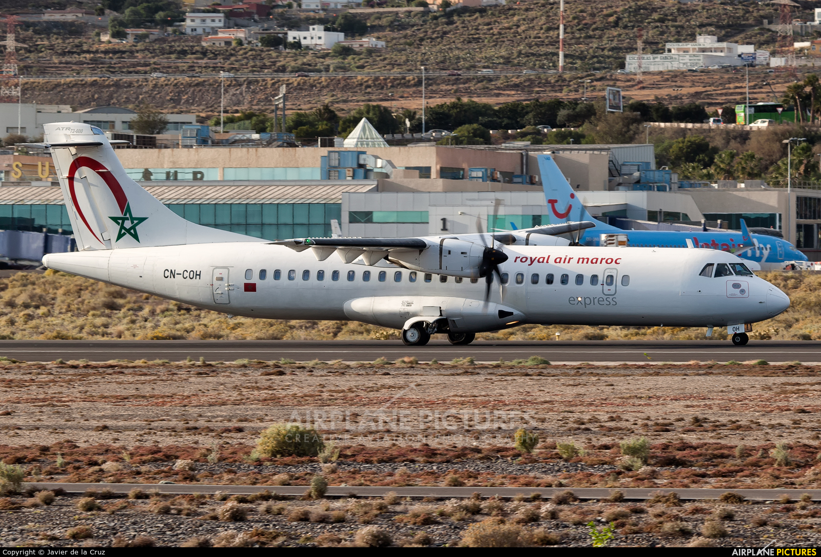 Royal Air Maroc CN-COH aircraft at Tenerife Sur - Reina Sofia