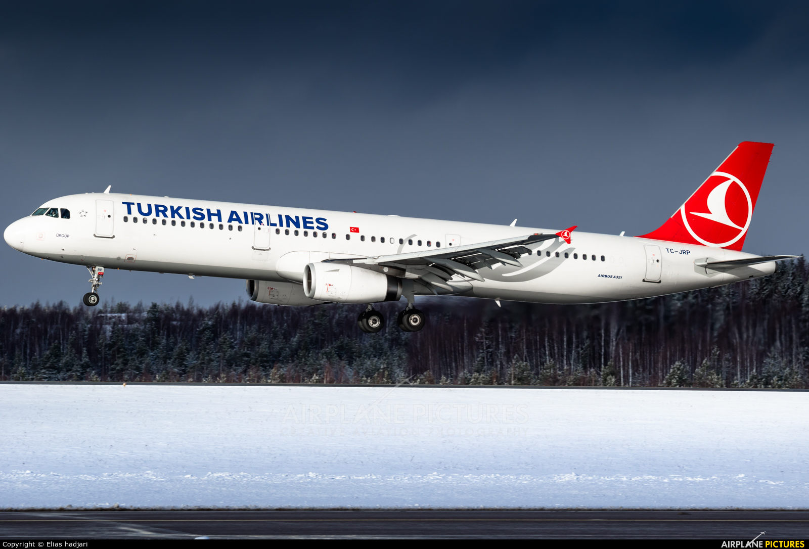 Turkish Airlines TC-JRP aircraft at Helsinki - Vantaa