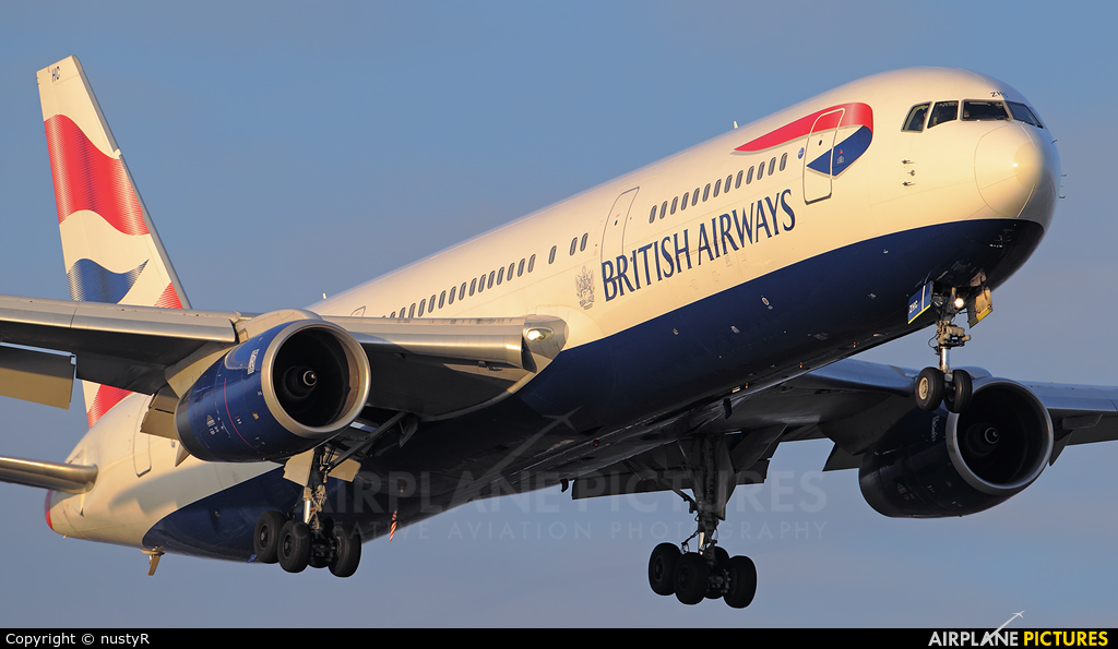 British Airways G-BZHC aircraft at Amsterdam - Schiphol