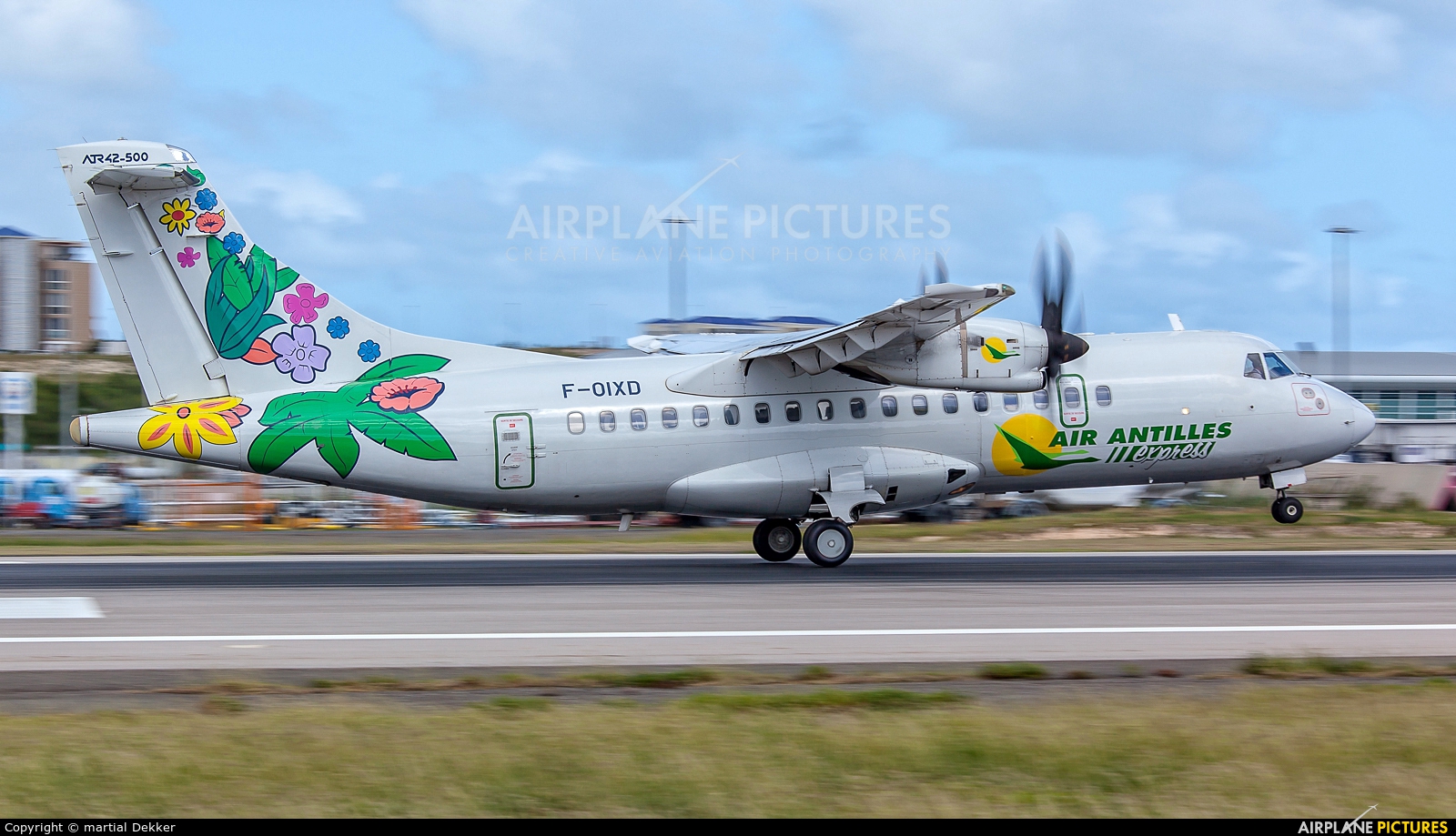 Air Antilles Express F-OIXD aircraft at Sint Maarten - Princess Juliana Intl