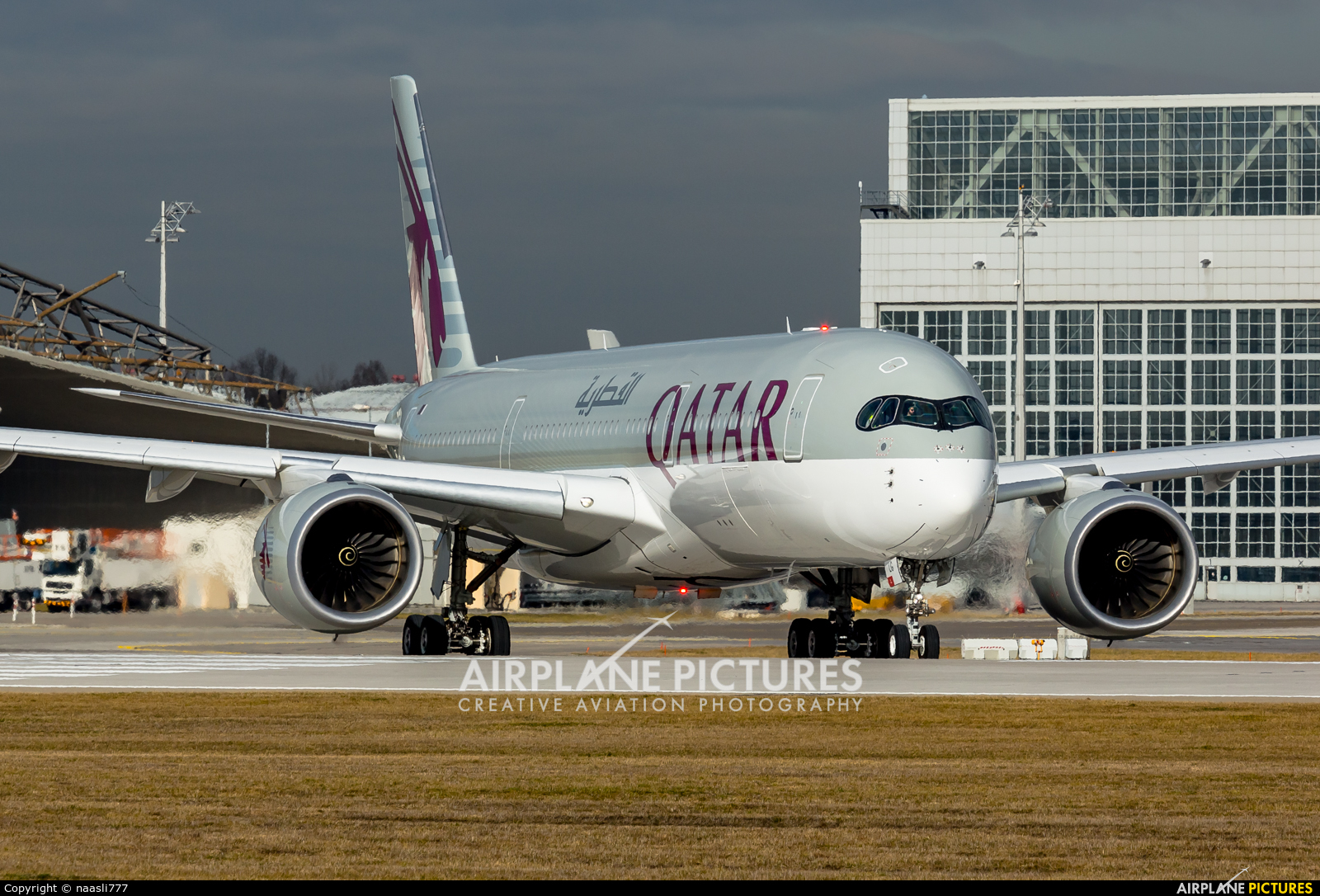 Qatar Airways A7-ALG aircraft at Munich