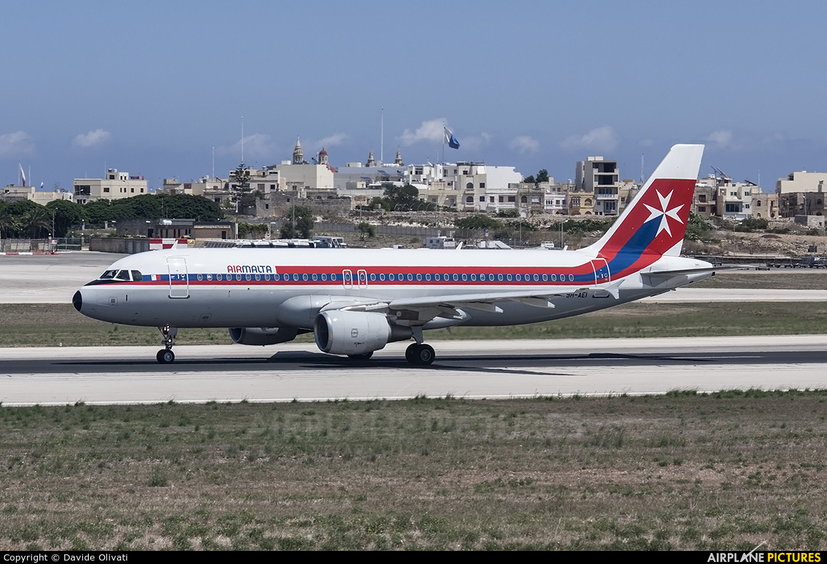 Air Malta 9H-AEI aircraft at Malta Intl