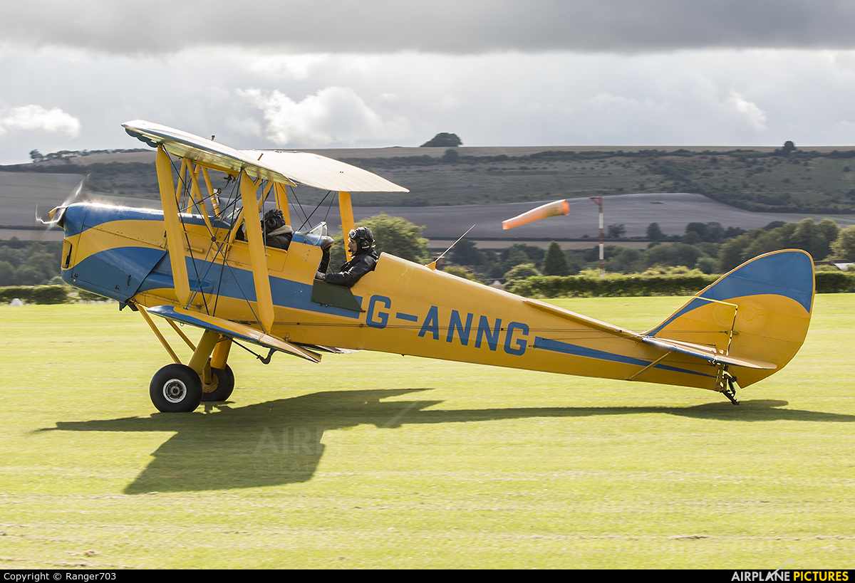 Private G-ANNG aircraft at Old Sarum