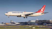TC-JVG - Turkish Airlines Boeing 737-800 aircraft