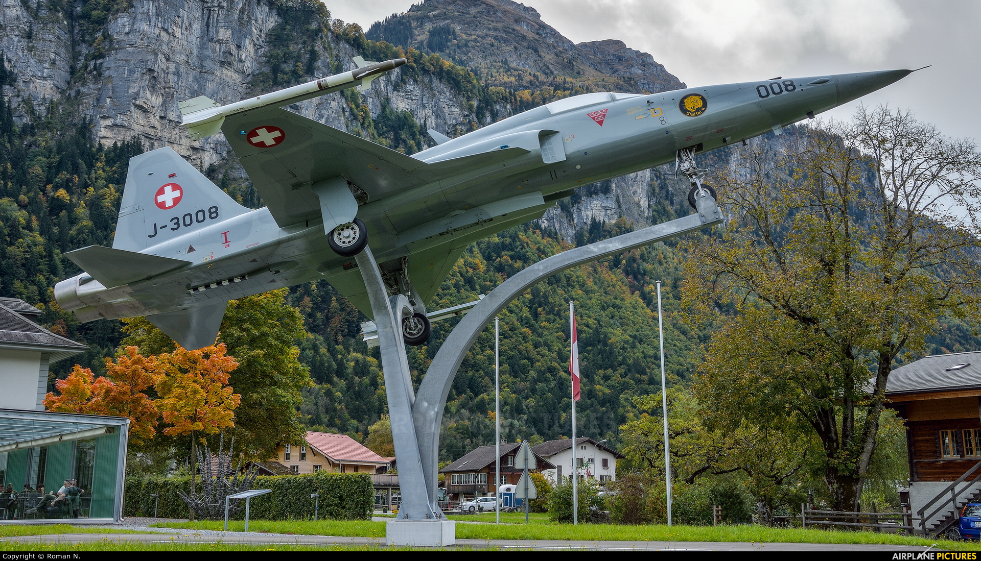 Switzerland - Air Force J-3008 aircraft at Meiringen