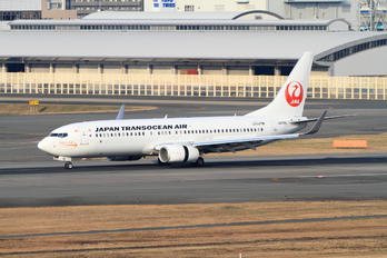 JA01RK - JAL - Japan Transocean Air Boeing 737-800