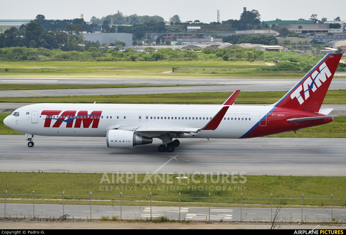 TAM PT-MOG aircraft at São Paulo - Guarulhos