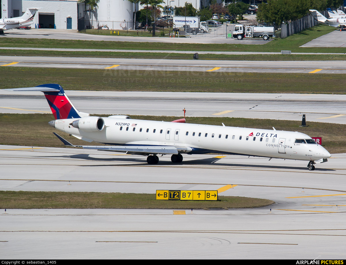 Delta Connection N329PQ aircraft at Fort Lauderdale - Hollywood Intl