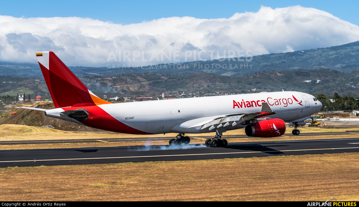 Avianca Cargo N334QT aircraft at San Jose - Juan Santamaría Intl