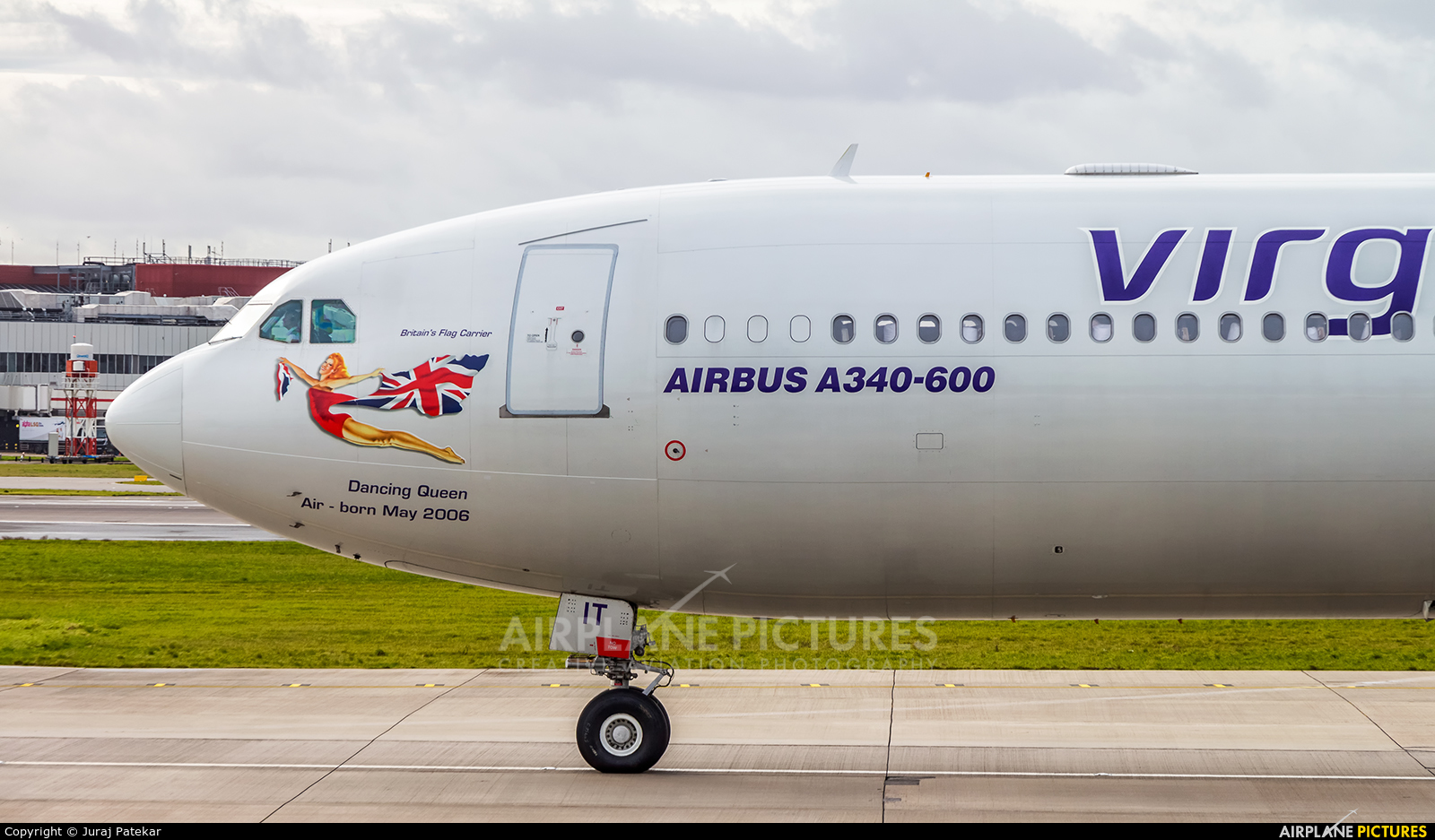 Virgin Atlantic G-VFIT aircraft at London - Heathrow