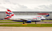 G-EUPZ - British Airways Airbus A319 aircraft