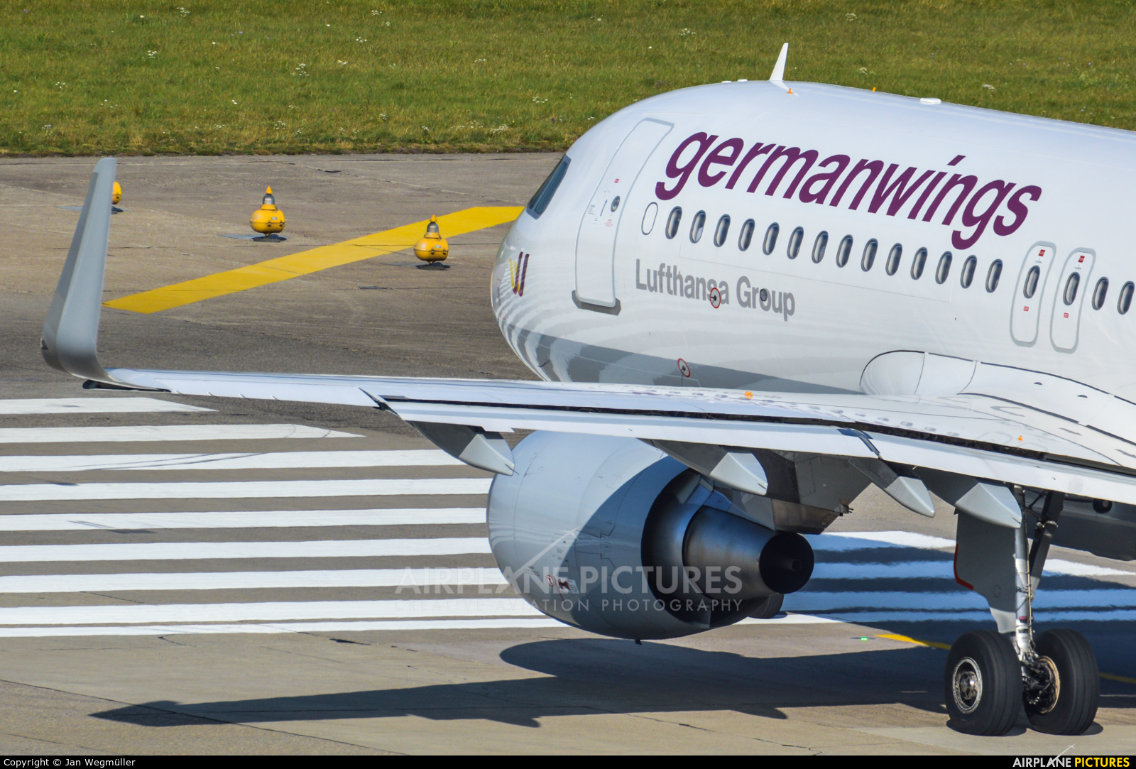 Germanwings D-AIUO aircraft at Zurich