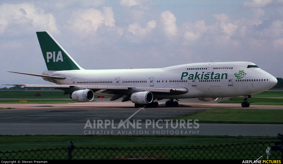 PIA - Pakistan International Airlines AP-BFW aircraft at Manchester