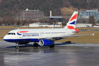 G-DBCA - British Airways Airbus A319