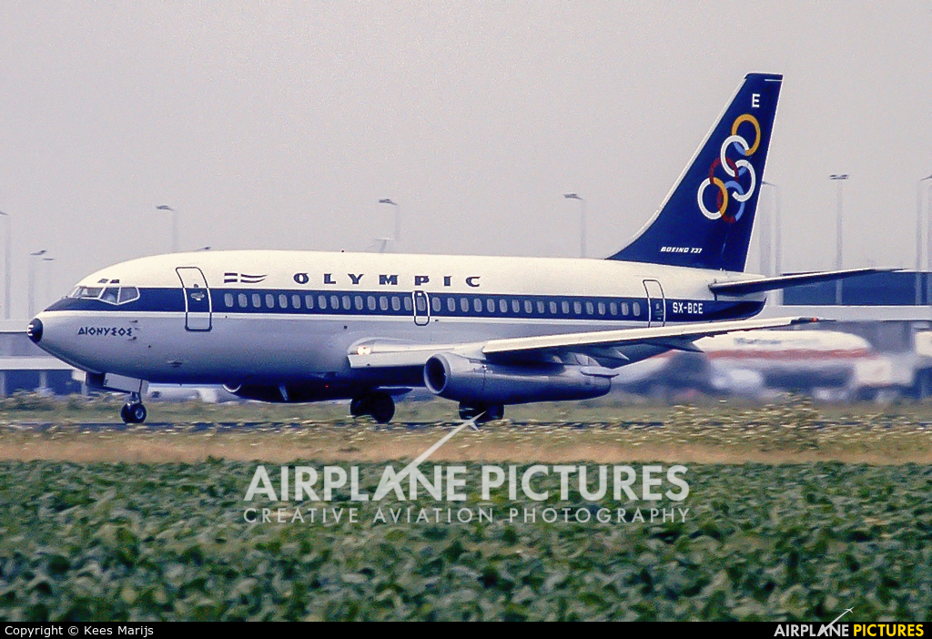 Olympic Airlines SX-BCE aircraft at Amsterdam - Schiphol