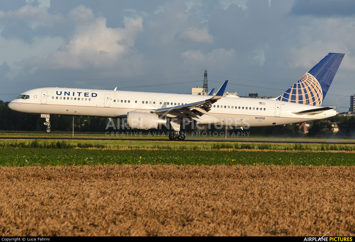 United Airlines N13110 aircraft at Amsterdam - Schiphol