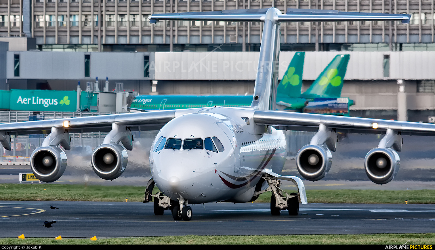 CityJet EI-RJT aircraft at Dublin