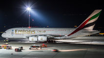 A6-EES - Emirates Airlines Airbus A380 aircraft
