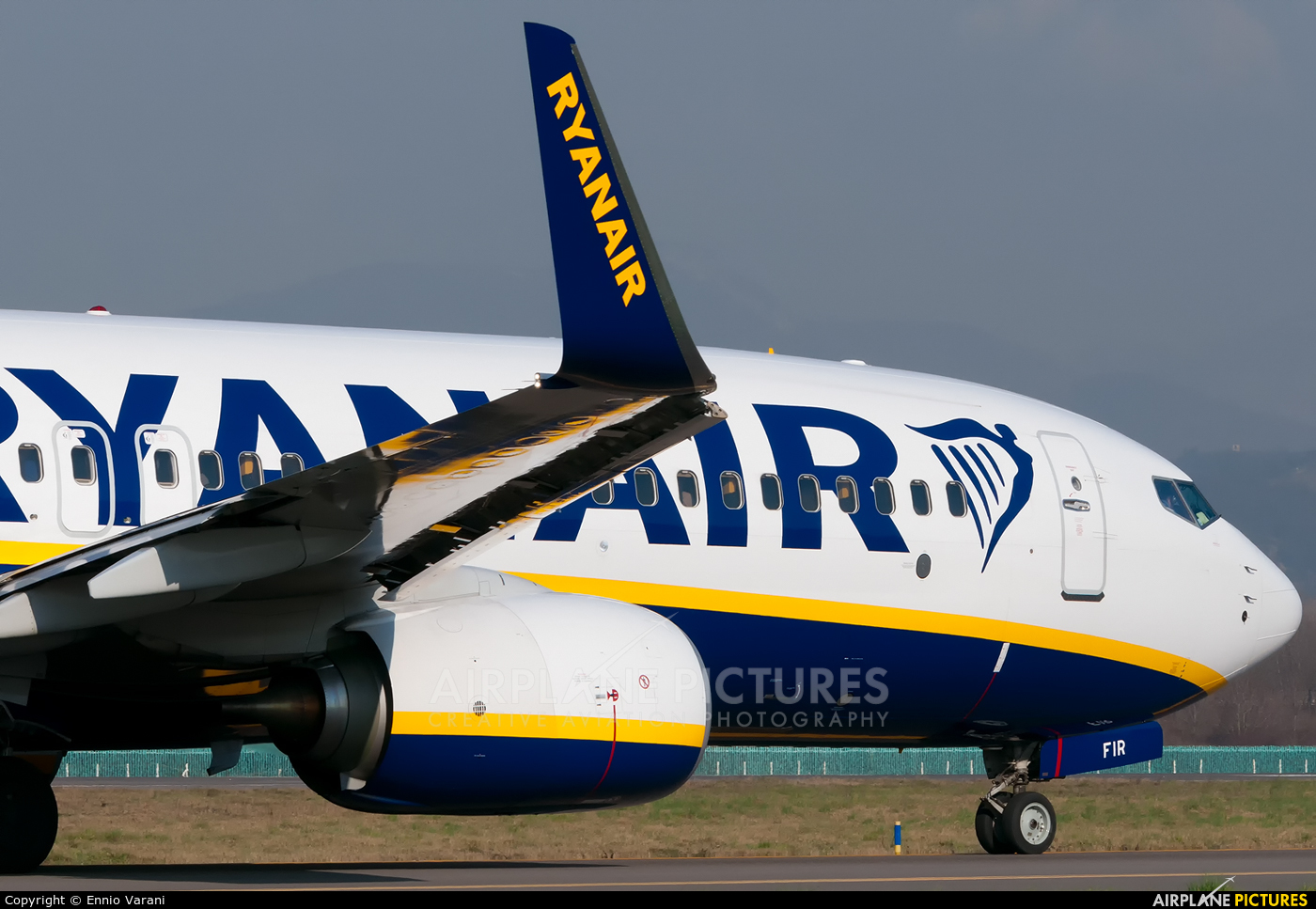 Ryanair EI-FIR aircraft at Bergamo - Orio al Serio